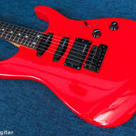 Fernandes STJ Limited Edition — японский суперстрат Red